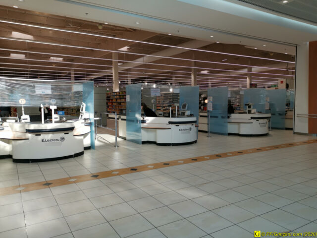 Les caisses, version « confinement »