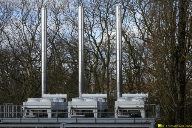 Des cheminées en inox