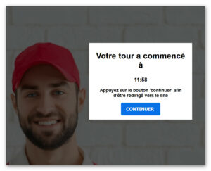 Carrefour : Ah, c'est mon tour pour tenter de passer commande !