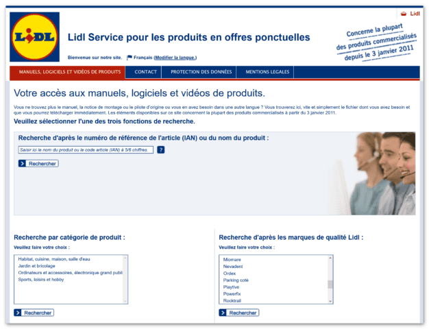 Le site lidl-service.com