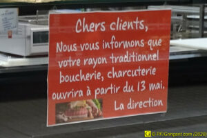 Réouverture le 13 mai