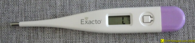 Thermomètre médical électronique "classique"