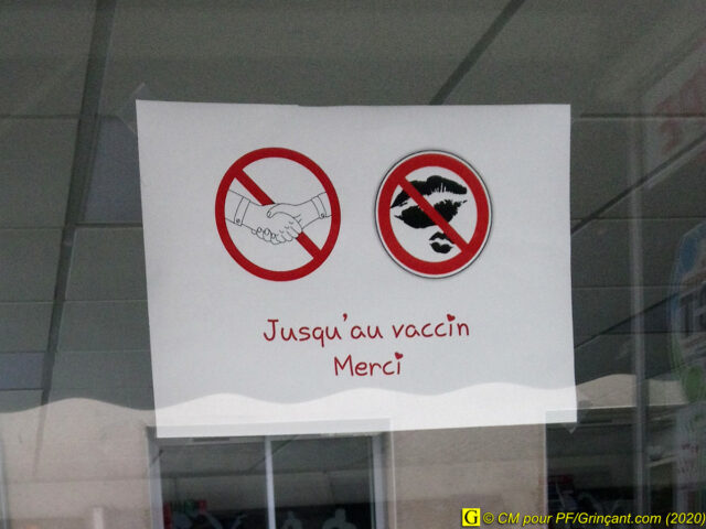 Interdictions, "Jusqu'au vaccin. Merci"
