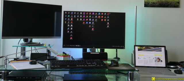 Mon setup provisoire au 22/06/2020
