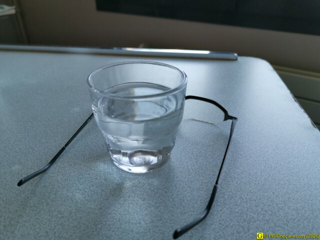 Premier verre d'eau