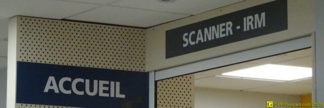Accueil SCANNER-IRM de l'hôpital