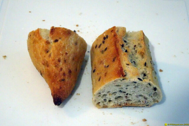 Pain en cours de décongélation