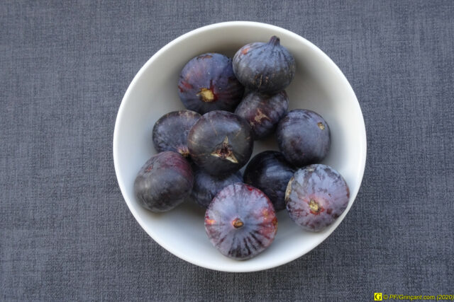 Bol de figues fraiches en période Covid-19