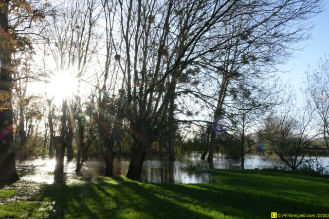 Le passage est noyé