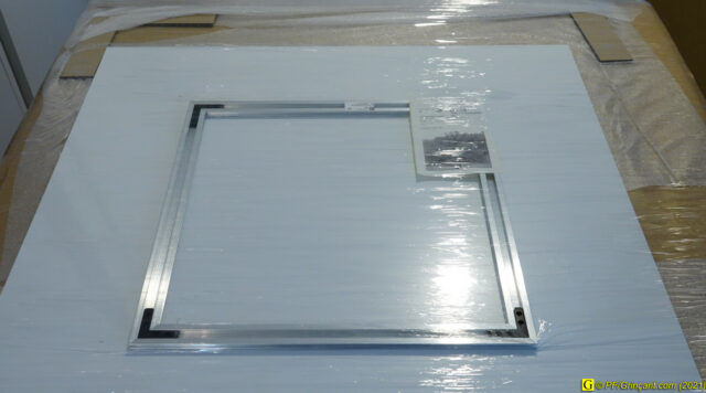 Dos du tableau photo (emballé)