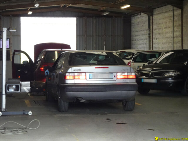 Ma Xantia au contrôle technique — L'épreuve du banc à rouleaux