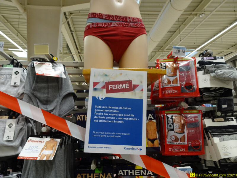 6 – Prohibition du sous-vêtement (Interdiction à la vente)
