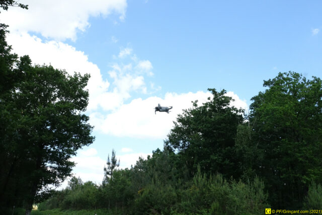 Premier (vrai) décollage du drone