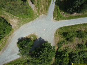 Prise d'altitude du drone : 40 m