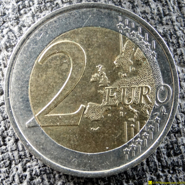 Une pièce de deux euros