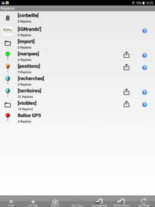 iPhiGéNie sur tablette, les Repères