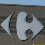 Mes tribulations du dimanche matin au supermarché Carrefour Logo Carrefour