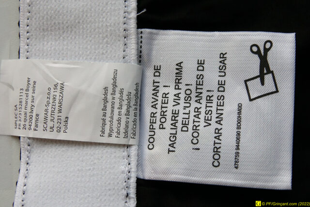 Étiquette antivol à découper/enlever