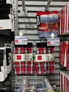 Rayon caleçons Leclerc 1 - 10/01/2022