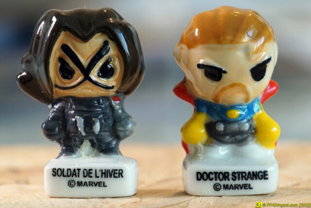 Fèves Marvel — Soldat de l'Hiver & Doctor Strange