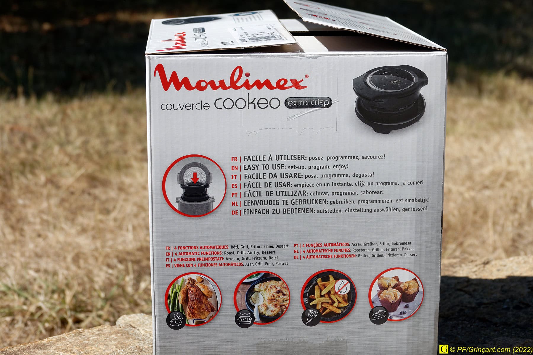 L'Extra Crisp pour Cookeo, ou le test de QI ultime par Moulinex