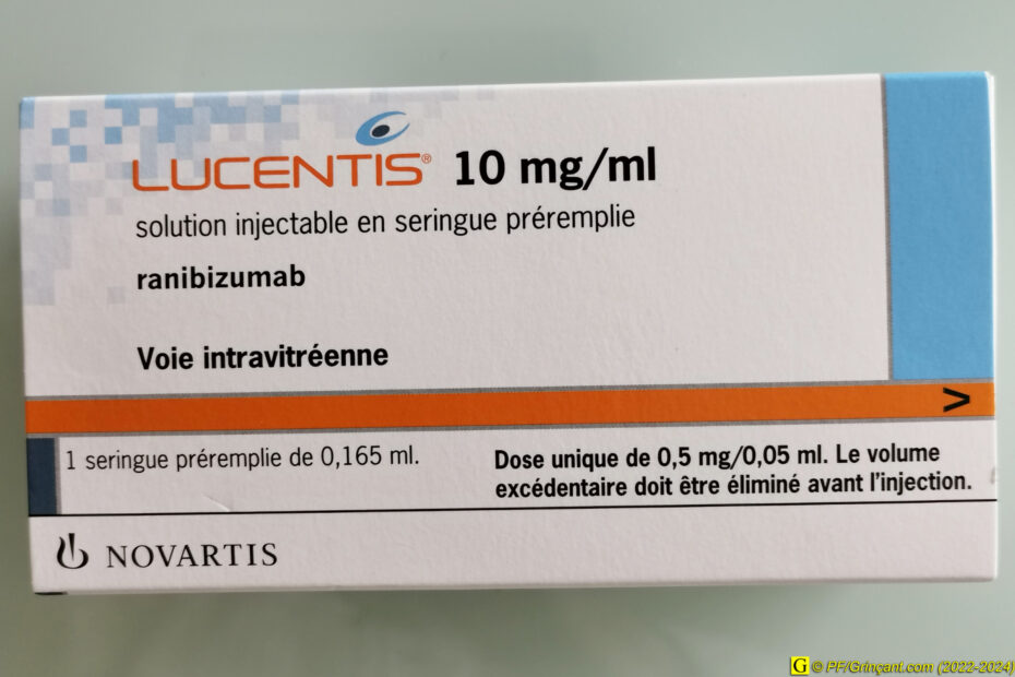Lucentis 10 mg/ml (Novartis), solution injectable en seringue préremplie