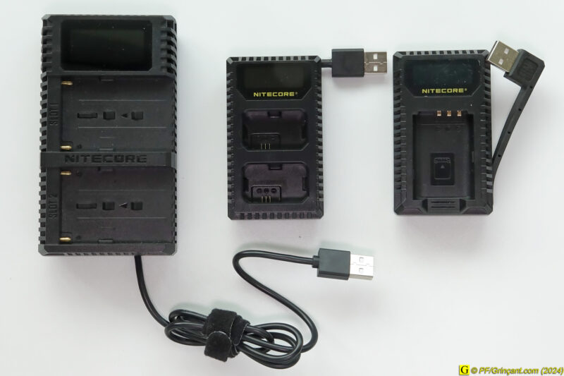 Chargeurs USB pour batteries APN Sony
