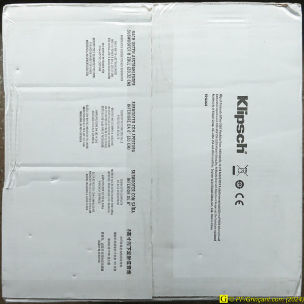 Dessous carton  pas "sécurisé" par la FNAC