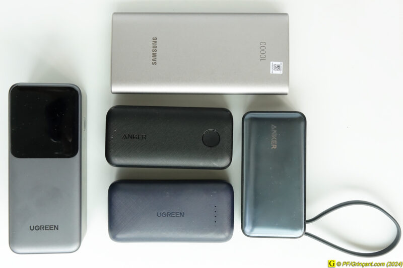 Powerbanks Ugreen/Anker/Samsung