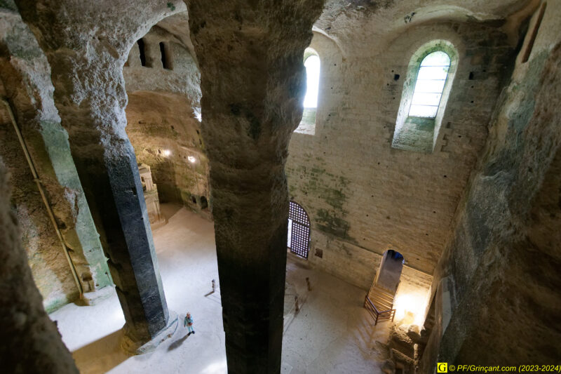 Aubeterre-sur-Dronne — L'église monolithe Saint-Jean