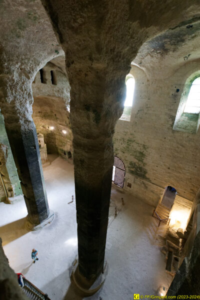 Aubeterre-sur-Dronne — L'église monolithe Saint-Jean