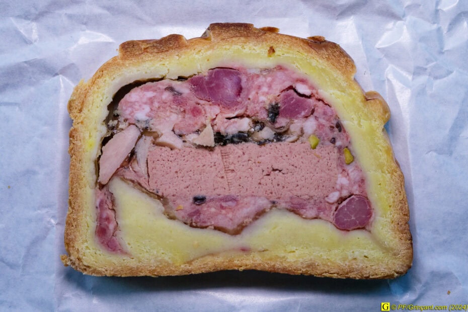 Pâté en croûte du marché