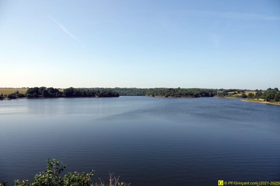 Lac et barrage de La Goulpinette