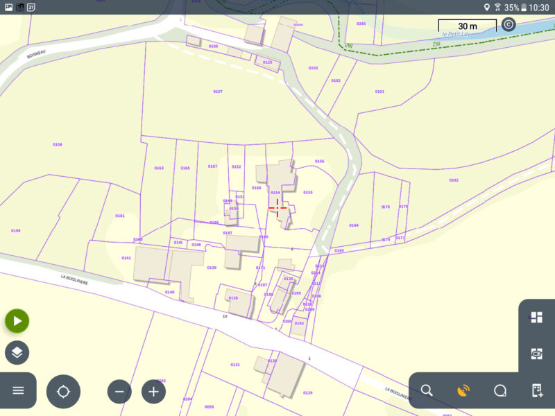 Carte IGN v2 avec cadastre