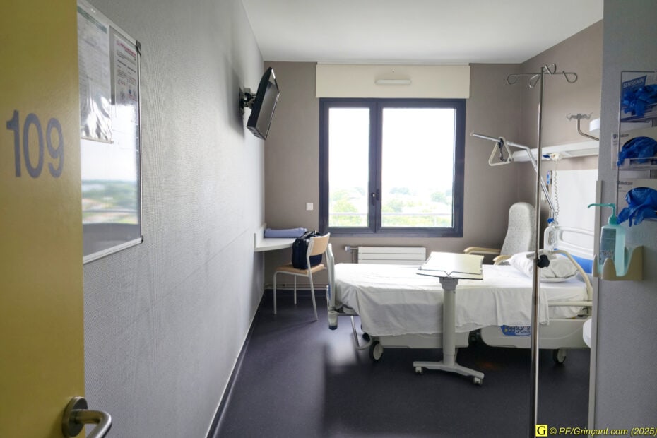Ma chambre individuelle, la 109
